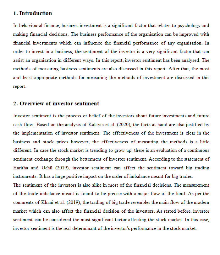 PFD001 Psychology and Financial Decisions Sample Paper-1