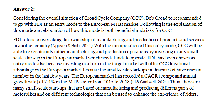 BUMGT5920 Management in a Global Business Environment-2
