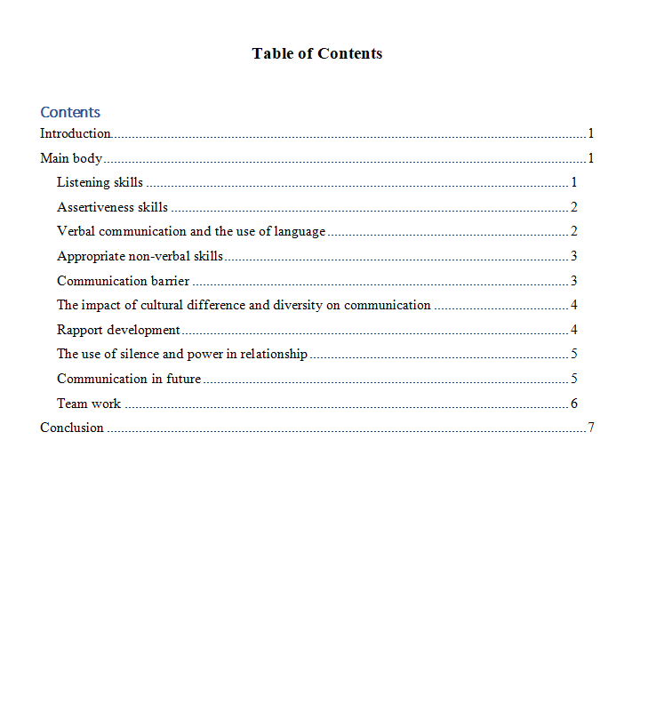 COU101A Interpersonal communication Sample Paper-2