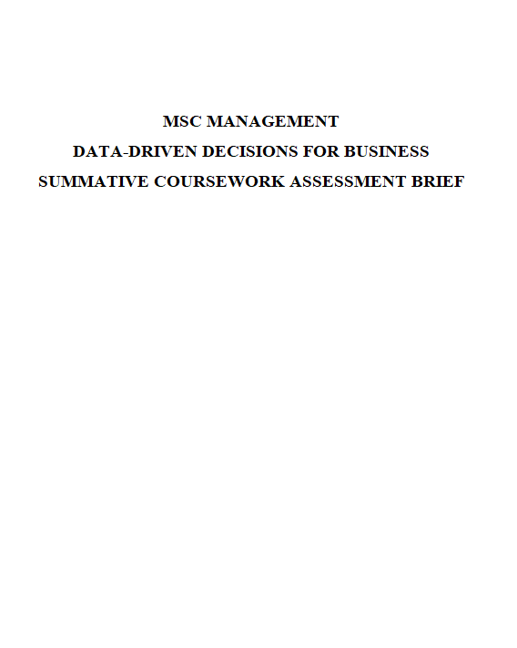 BP0238561 Data Driven Decisions for Business Sample Paper-2