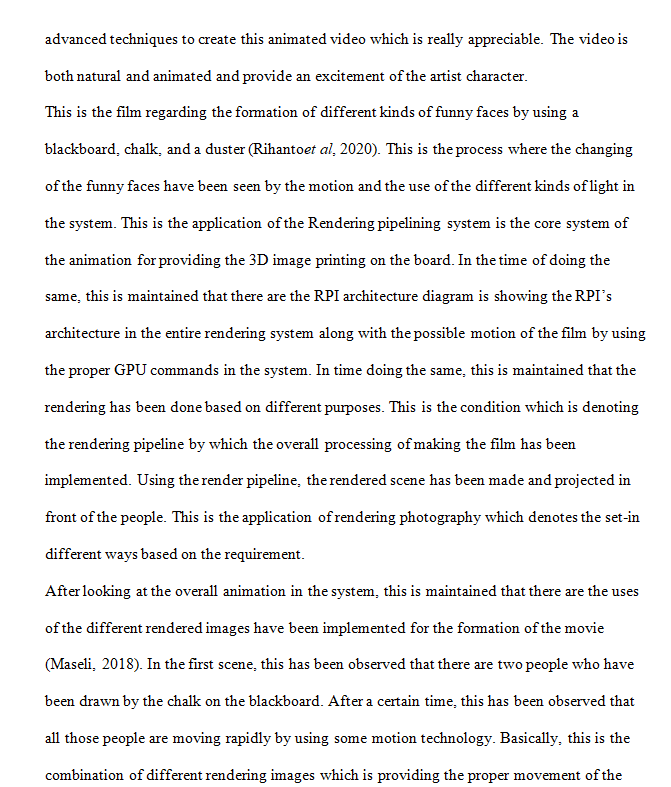 Researching Animation Sample Paper-2