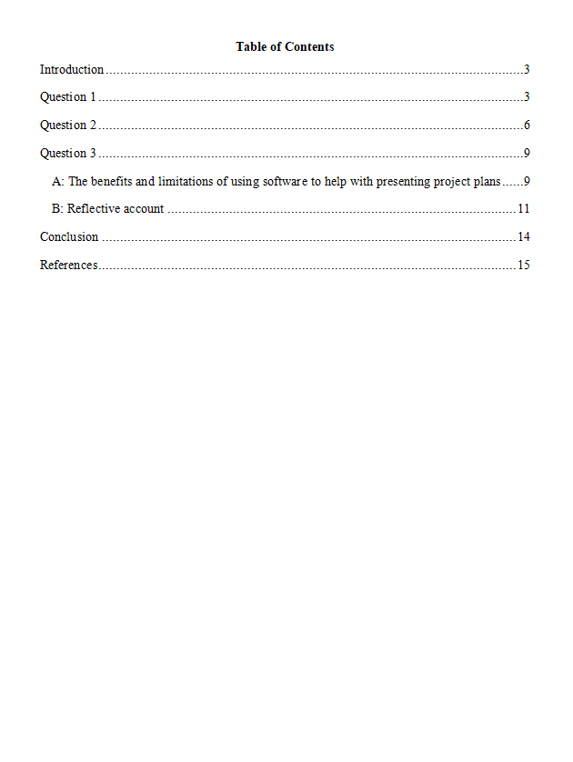BUSI49100 Principles of Project Management Sample Paper-1